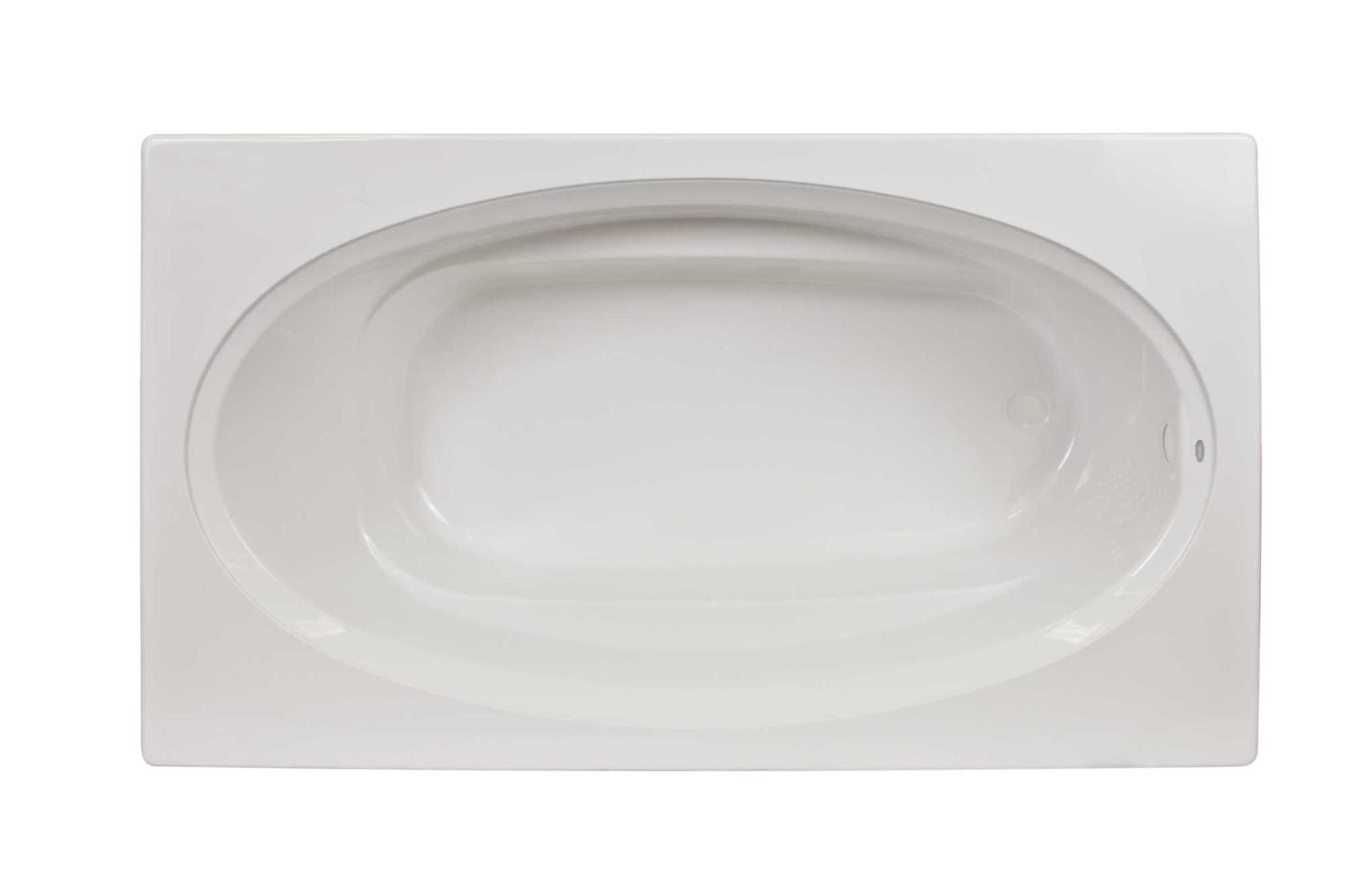 Jacuzzi J4D7242 BUX XXX Signature 72" Drop In Soaking Bathtub White