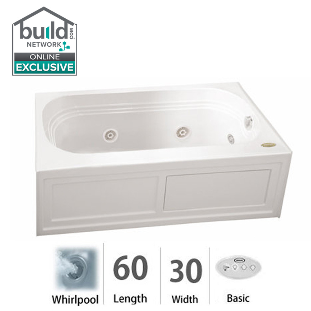 jacuzzi alcove bathtub