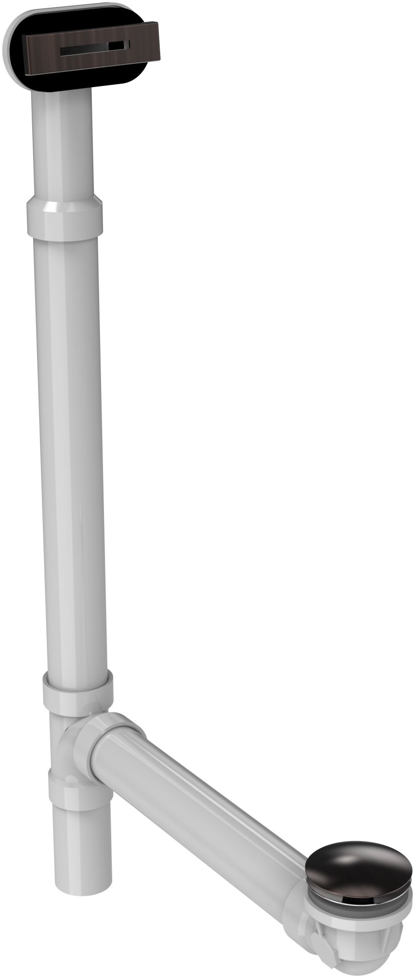 Jacuzzi MF35 Bronze Linea Toe Tap Drain Assembly With Overflow eBay