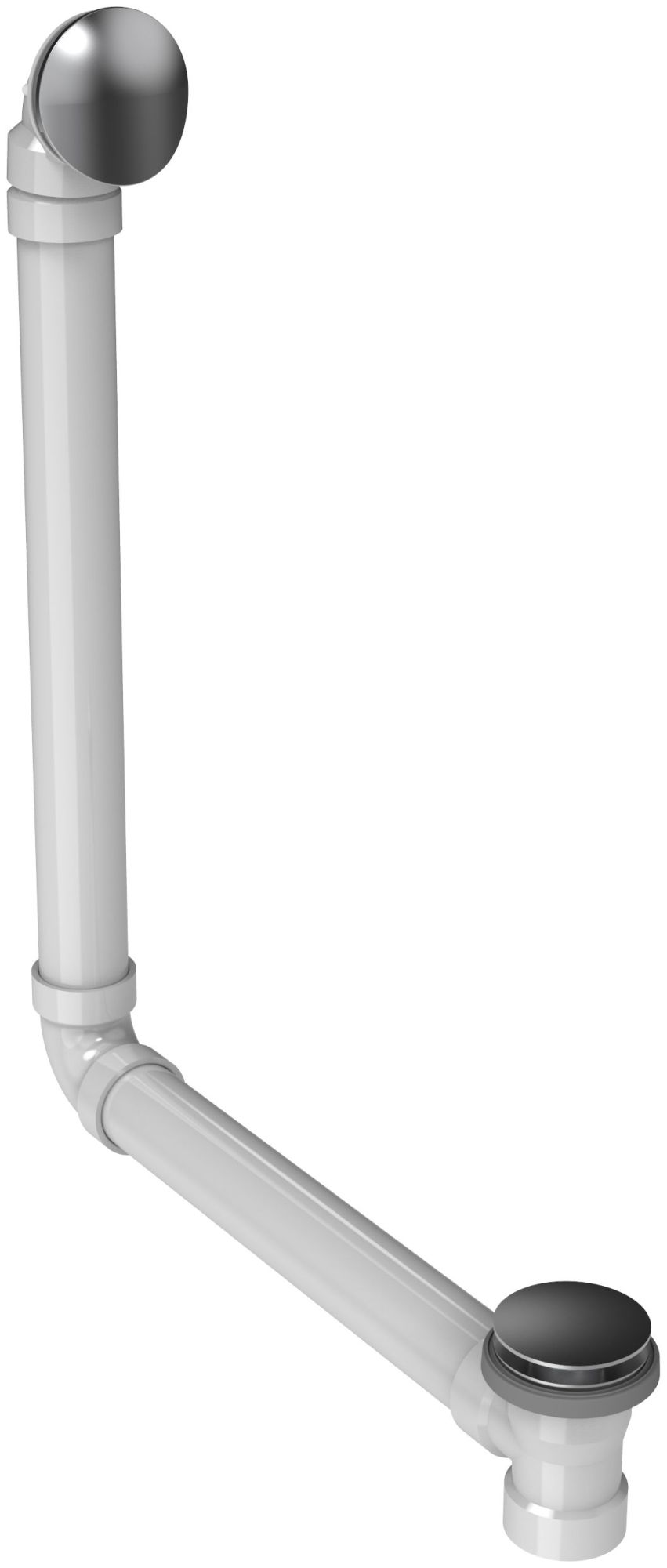 Jacuzzi PG35 Complete PVC Toe Tap Drain Kit Chrome eBay