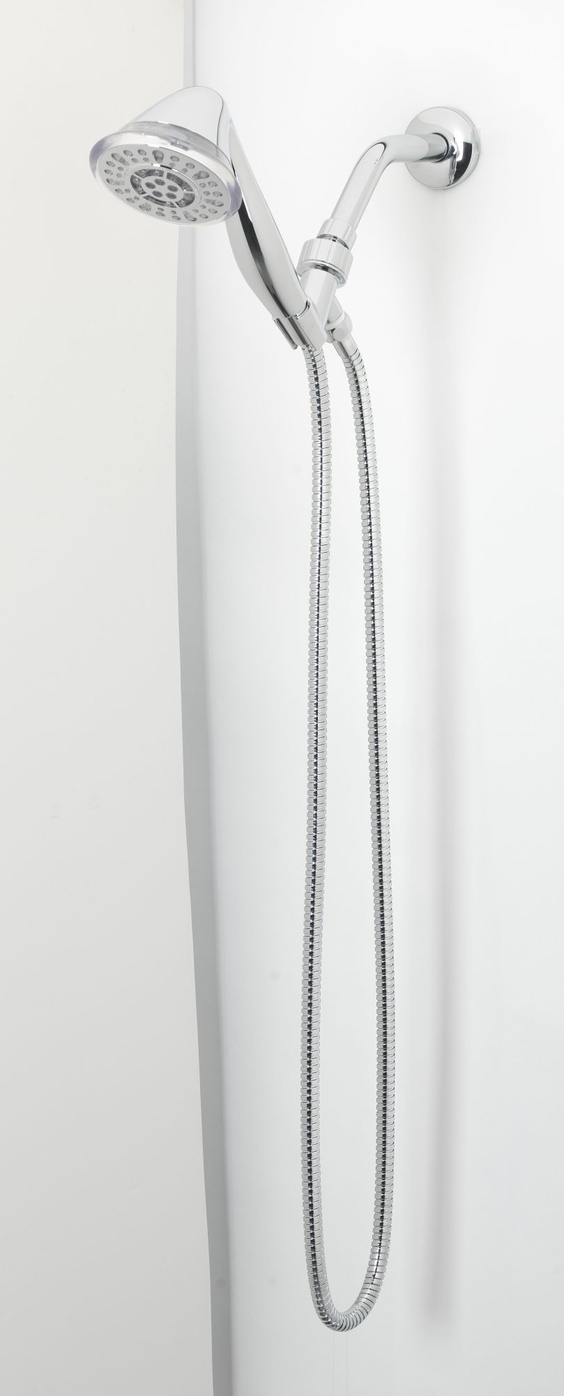 Jacuzzi PP718 2.5 GPM 5 Function Shower Head/ Handshower Combo Chrome