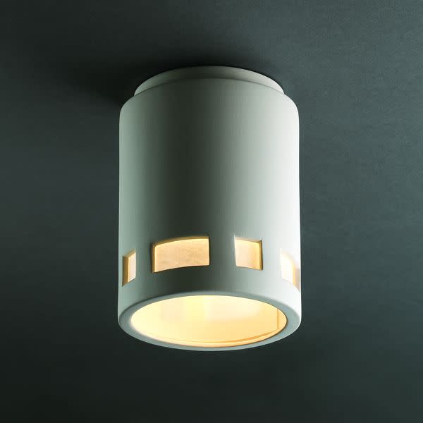 Justice Design Group CER-6107 Single Light 8.5