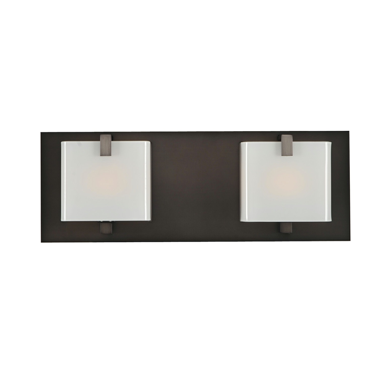 Details About Kalco 313232bbn Brushed Black Nickel Meridian 14 W 2 Light Bathroom Vanity