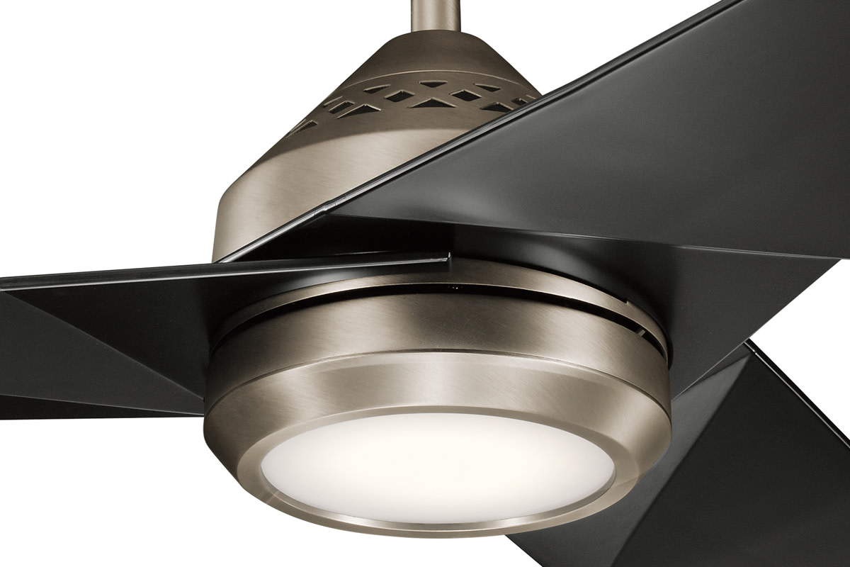 Kichler 300030 Jade 60" 3 Blade Ceiling Fan Grey eBay