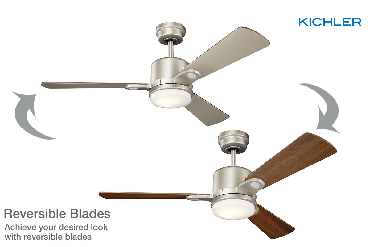 Details About Kichler 300304 Celino 48 3 Blade Ceiling Fan Nickel