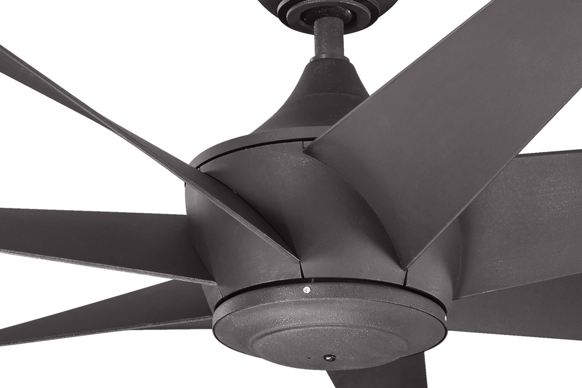 Kichler 310112 Lehr II 54" Indoor / Outdoor Ceiling Fan Silver eBay