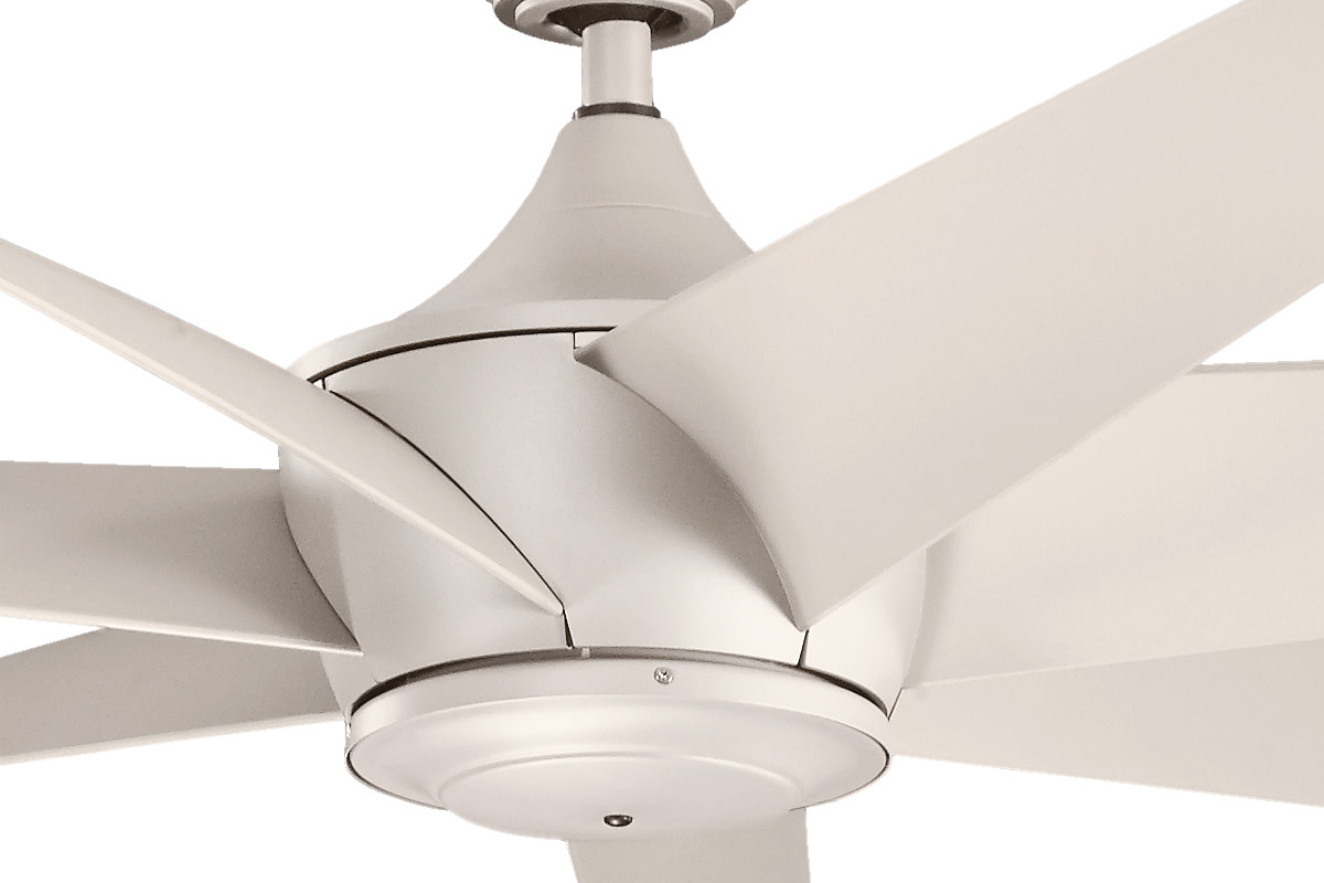Kichler 310115 Lehr 80" Indoor / Outdoor Ceiling Fan Silver eBay