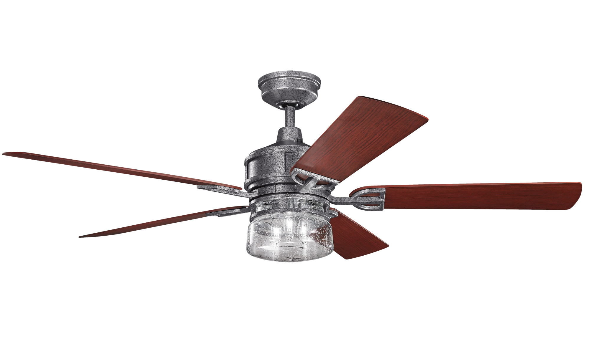 Kichler 310140 Lyndon 60 Indoor Outdoor Ceiling Fan Steel