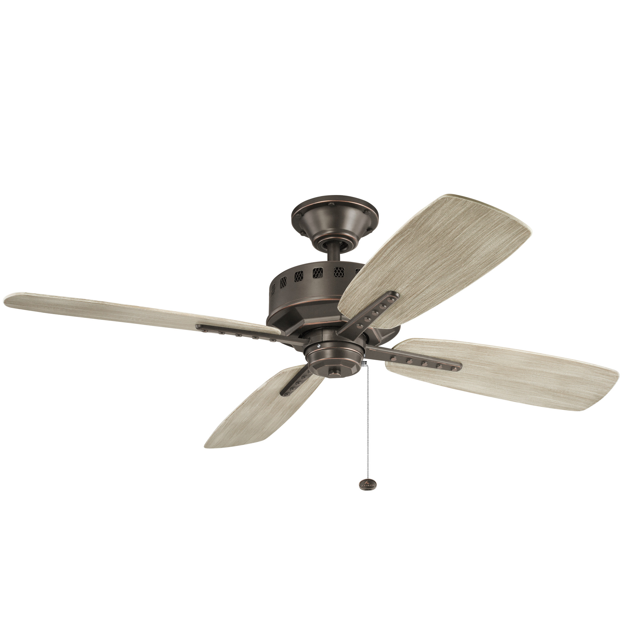 Kichler 310152 Eads 52" Indoor / Outdoor Ceiling Fan - Bronze | eBay