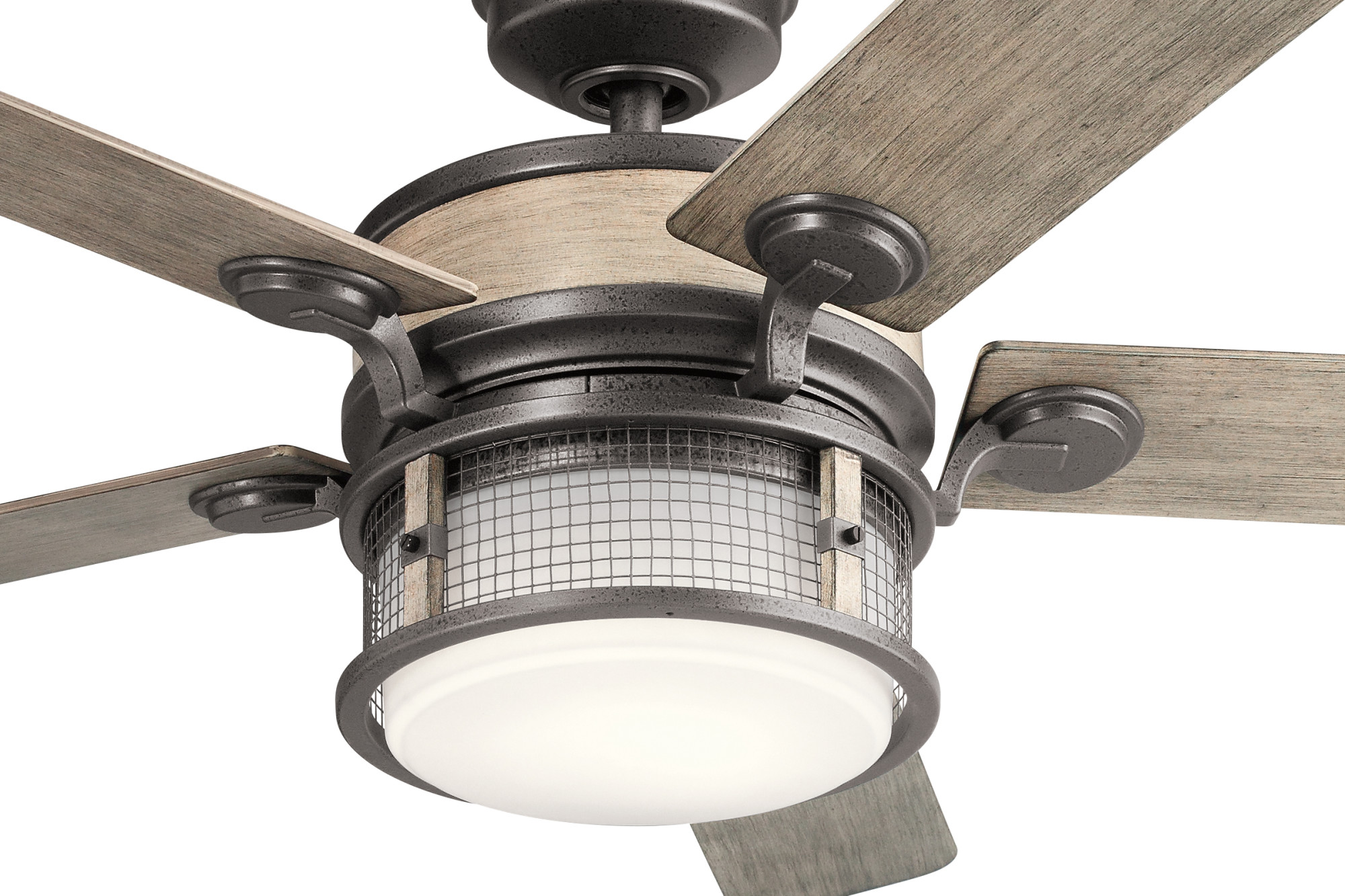 Kichler 310170 Ahrendale 60" Indoor / Outdoor Ceiling Fan Anvil Iron