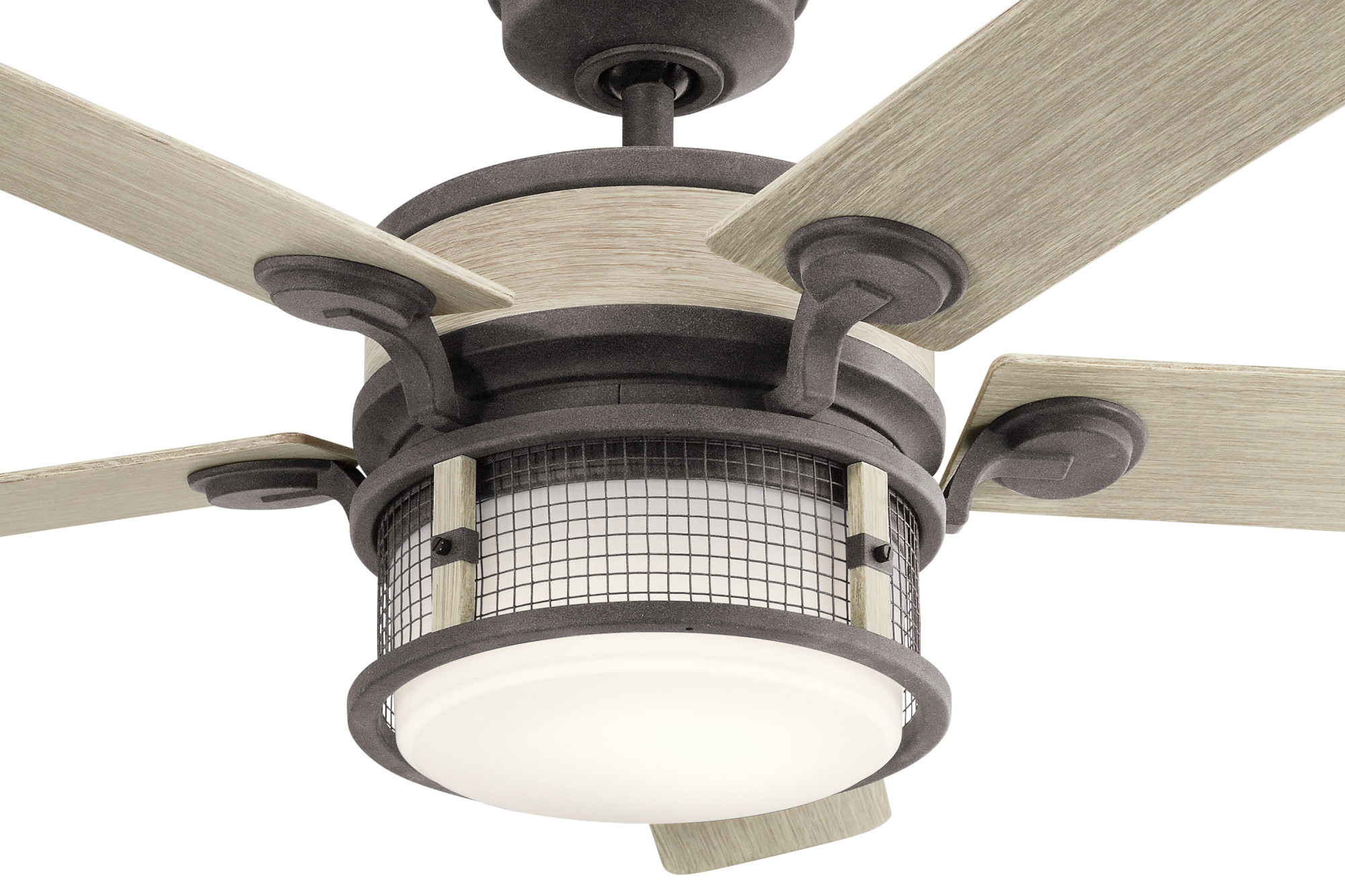 Kichler 310170 Ahrendale 60 Indoor Outdoor Ceiling Fan Auburn   Kichler 310170wzc Zoom1 