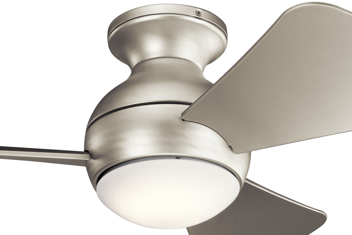 Details About Kichler 330150 Sola 34 Indoor Outdoor Ceiling Fan Nickel