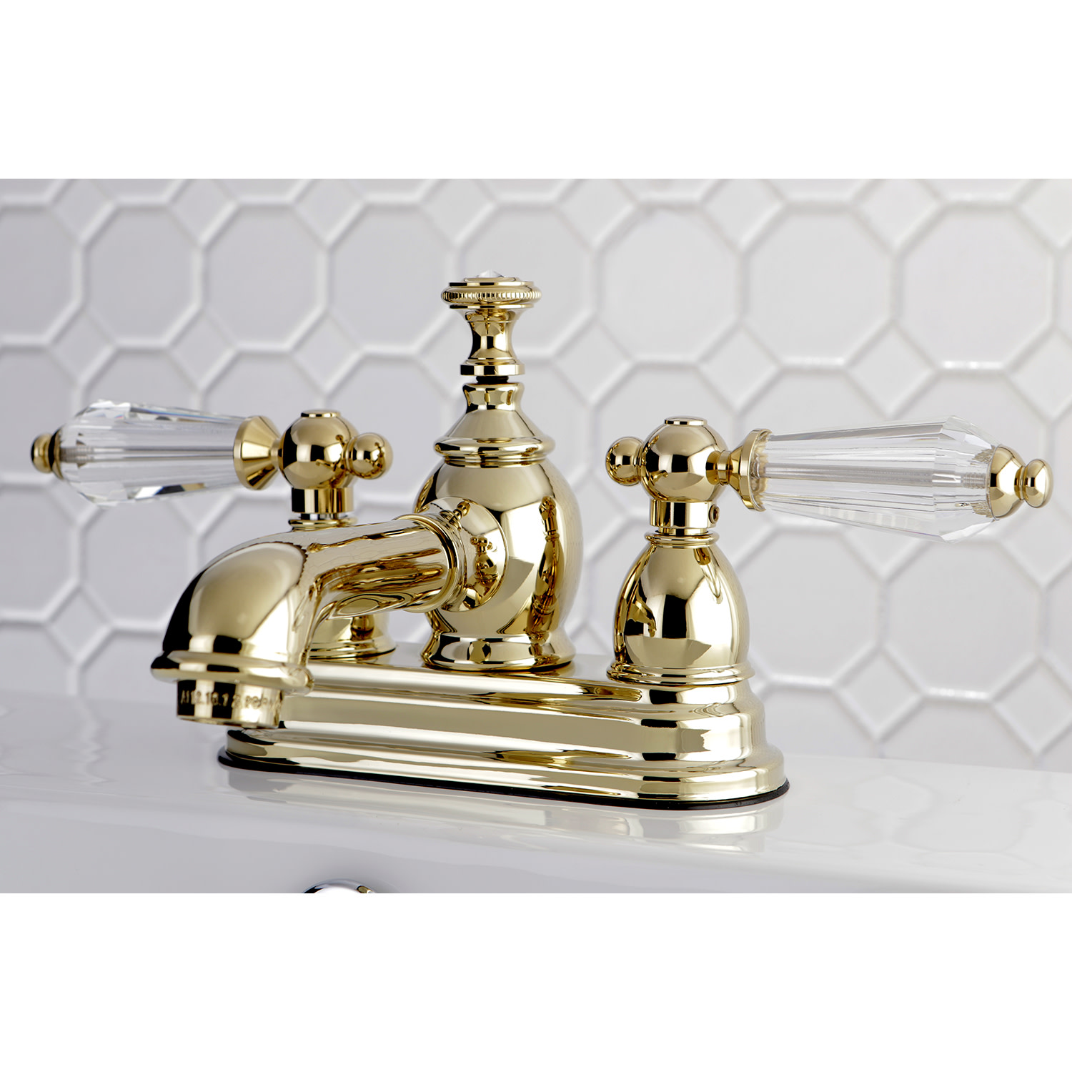 Kingston Brass KS700WLL Wilshire Centerset Bathroom Faucet Brass eBay