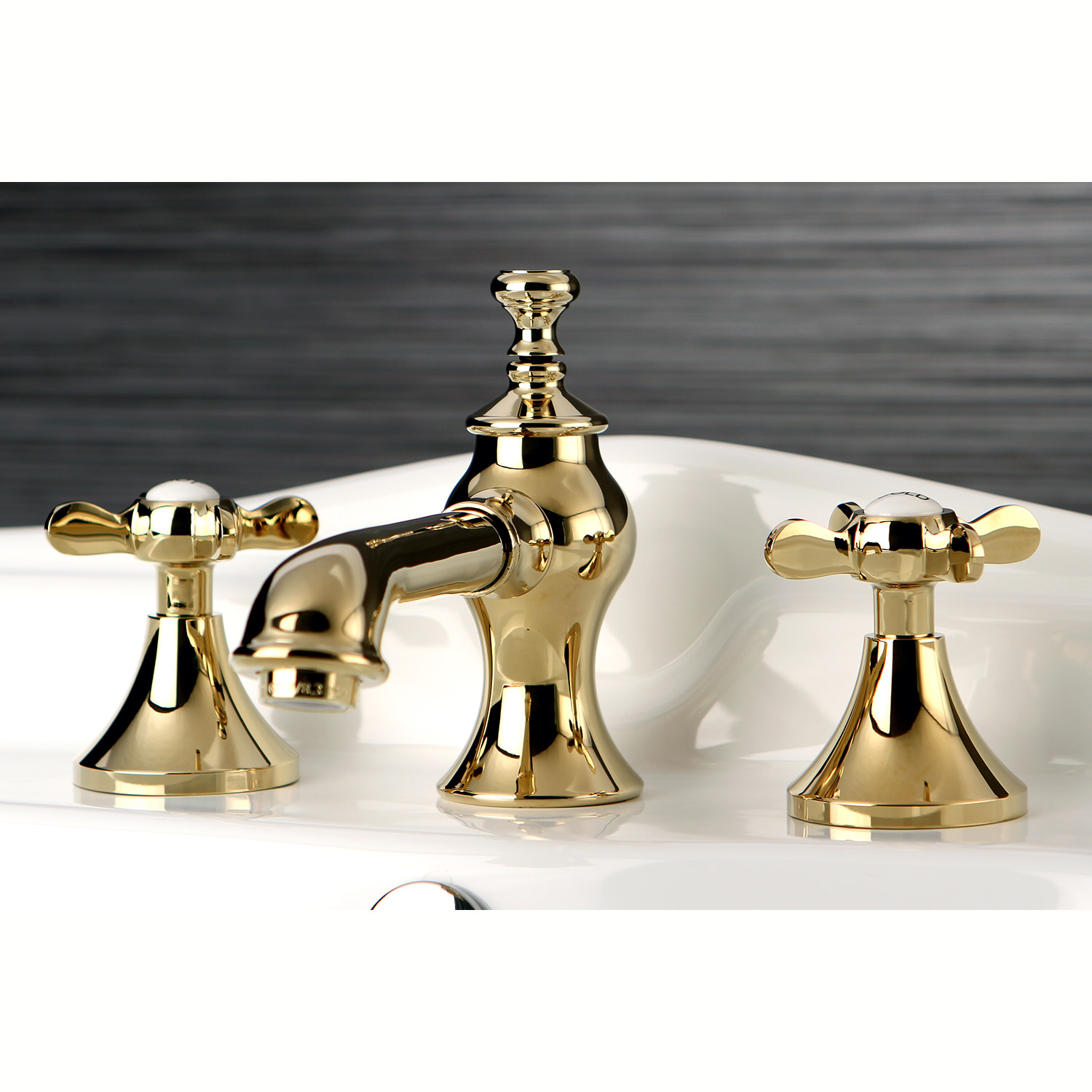 Kingston Brass KS706BEX Essex Widespread Bathroom Faucet Nickel eBay