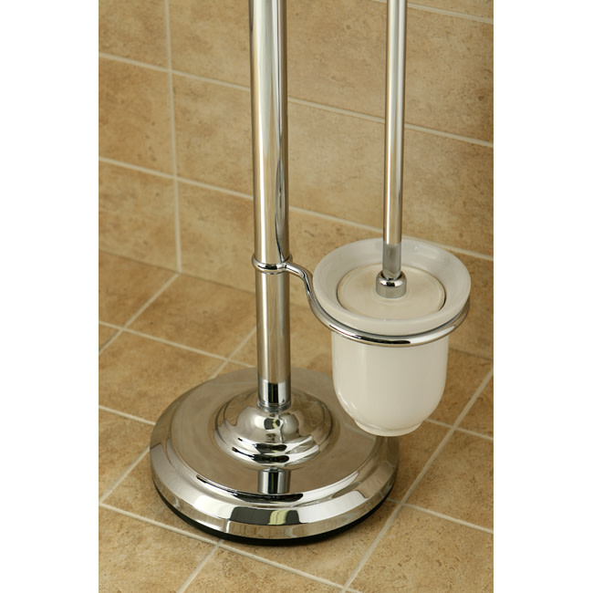 Kingston Brass CC201 Vintage Pedestal Toilet Paper Holder - Nickel | eBay