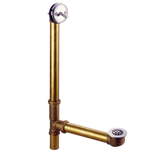 Kingston Brass DTL120 Brass Bathtub Drain Chrome eBay