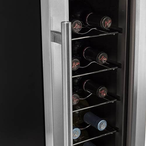 10 inch wide wine cooler