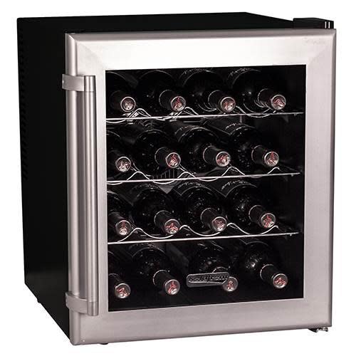 Koldfront TWR160S 17in Wide 16 Bottle Wine Cooler with Thermoelectric