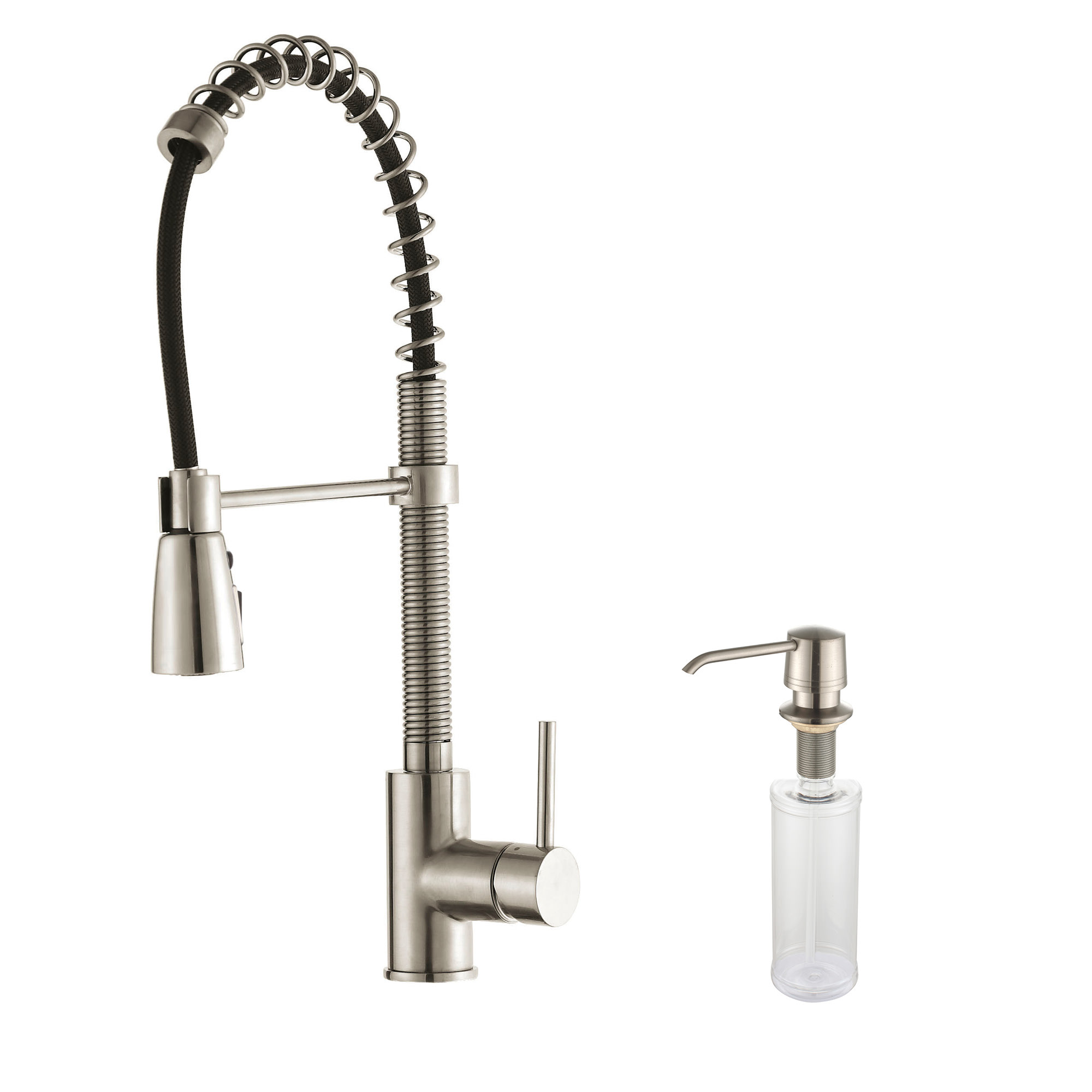 Kraus Kpf 1612 Ksd 30 Commercial Style Pre Rinse Kitchen Faucet