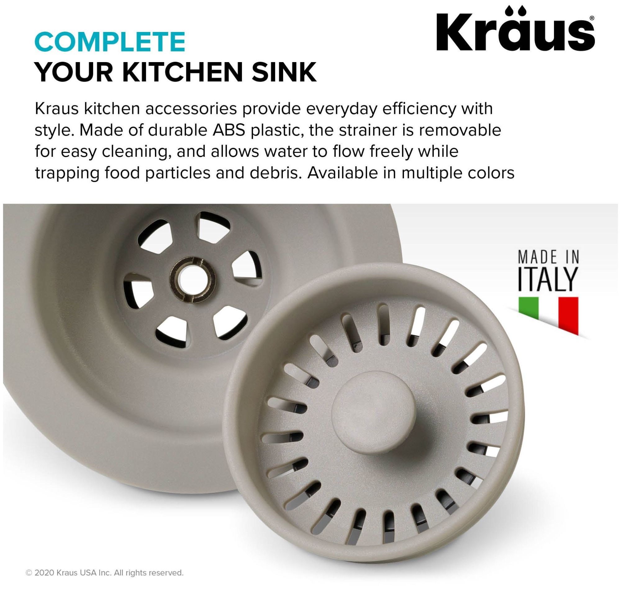 kraus strainer