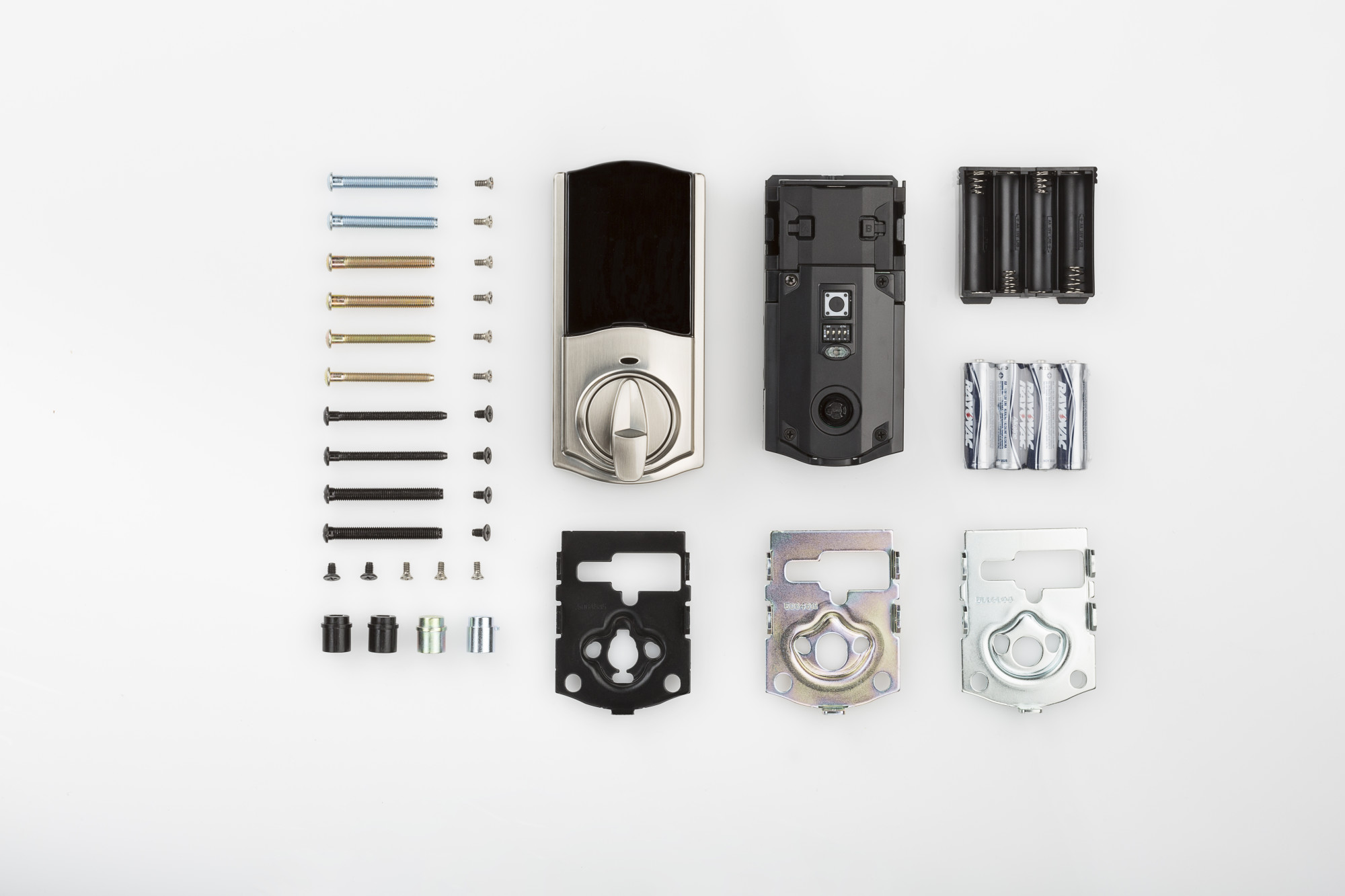 Kwikset 914CONVERTZW Convert Electronic Deadbolt Conversion Kit Nickel eBay