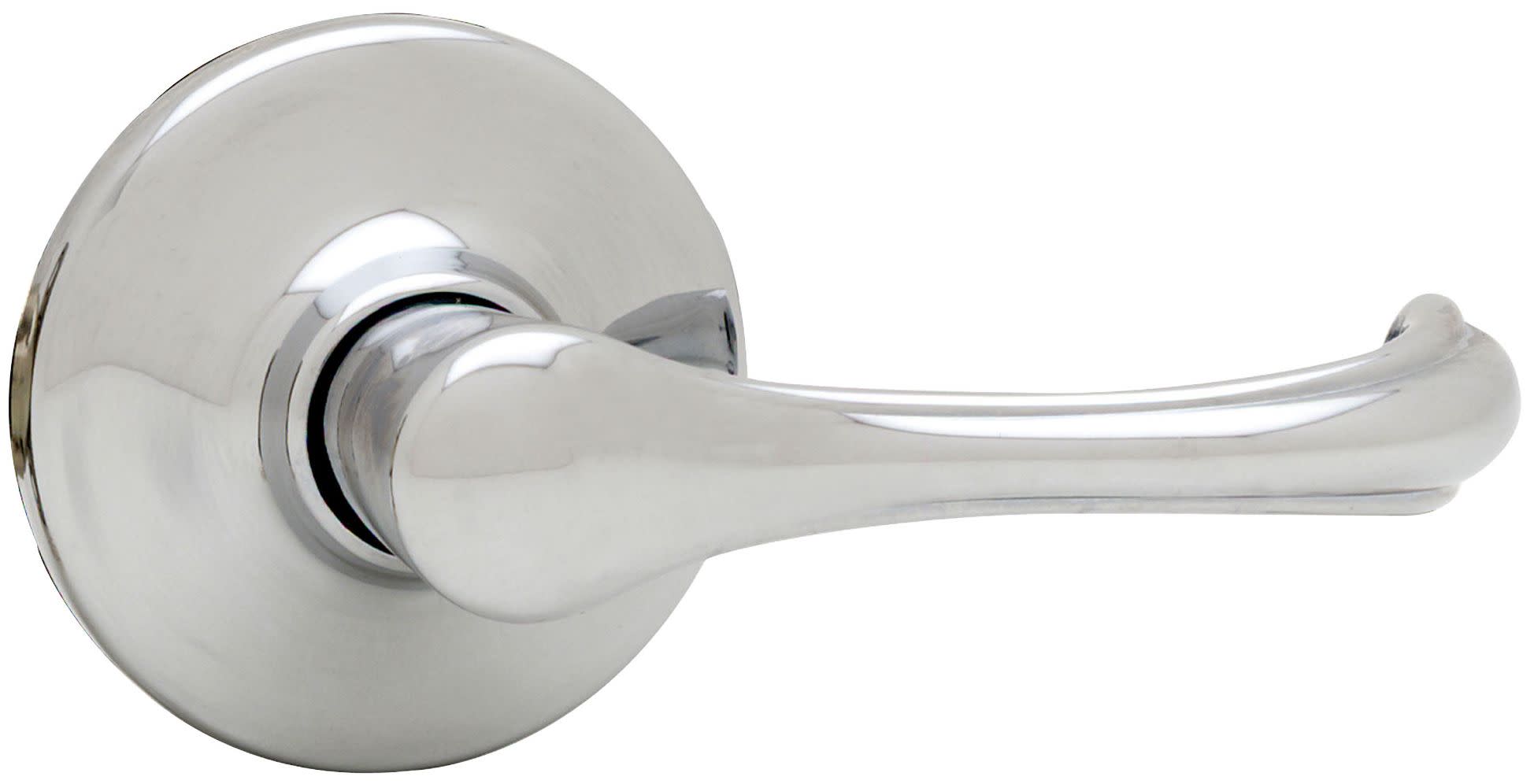 Kwikset 200DNL Chrome Maximum Series Dorian Passage Door Leverset