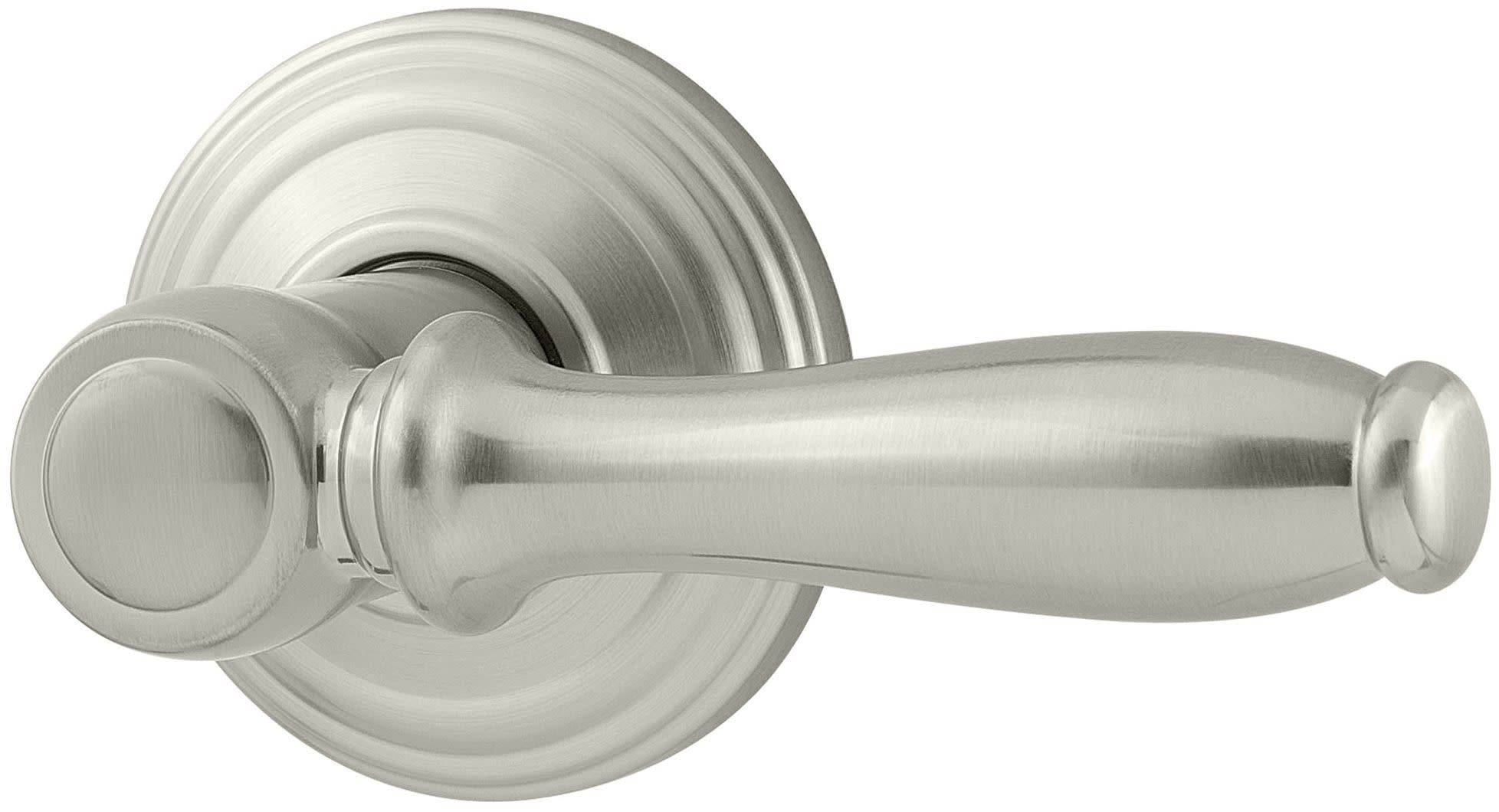 Kwikset 720ADL Nickel Signature Series Ashfield Passage Door Leverset