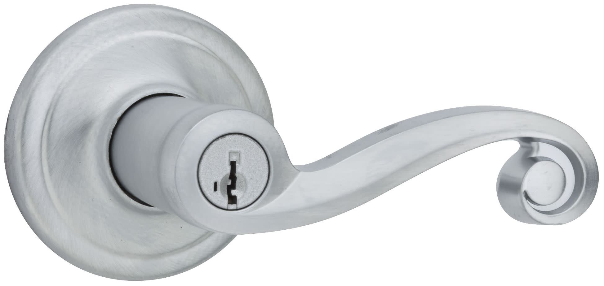 Kwikset 740LLS Chrome Lido Keyed Entry Door Lever Set Kwikset 740LLS Chrome Lido Keyed Entry Door Lever Set