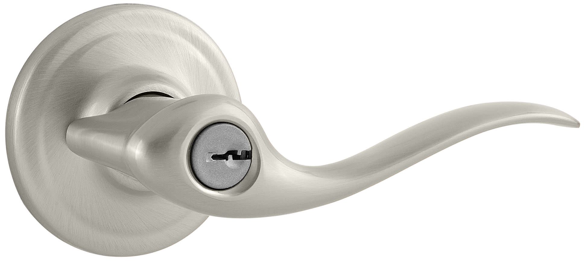 Kwikset 750TNL Nickel Tustin Storeroom Keyed Entry Door Kwikset 750TNL Nickel Tustin Storeroom Keyed Entry Door