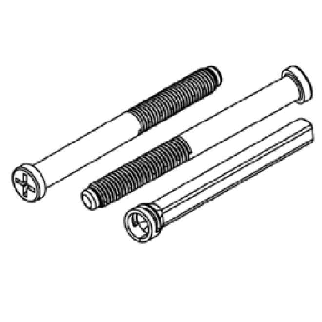 Kwikset 820289S Chrome 158 Series Single Cylinder Deadbolt Thick Door