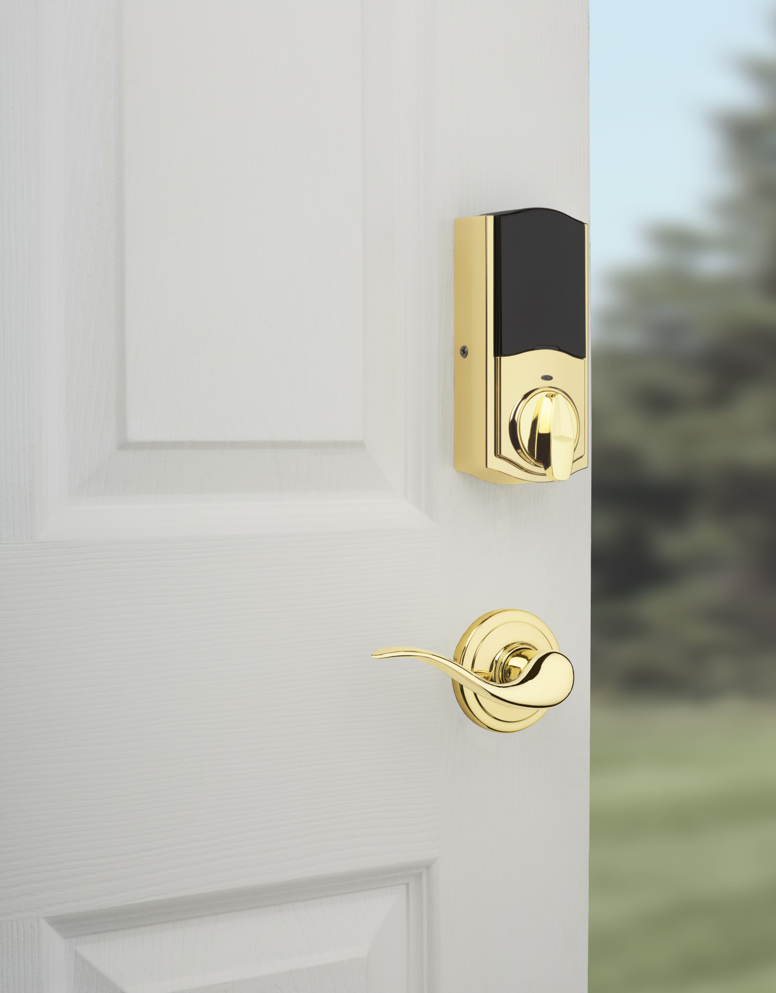 Kwikset 888ZW500 Brass Smartcode 888 Electronic Deadbolt With ZWave