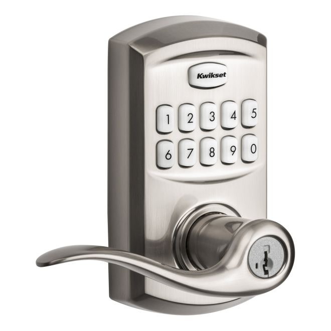 Kwikset 917TNL-S Tustin SmartKey Single Cylinder Keypad Entry - Nickel ...