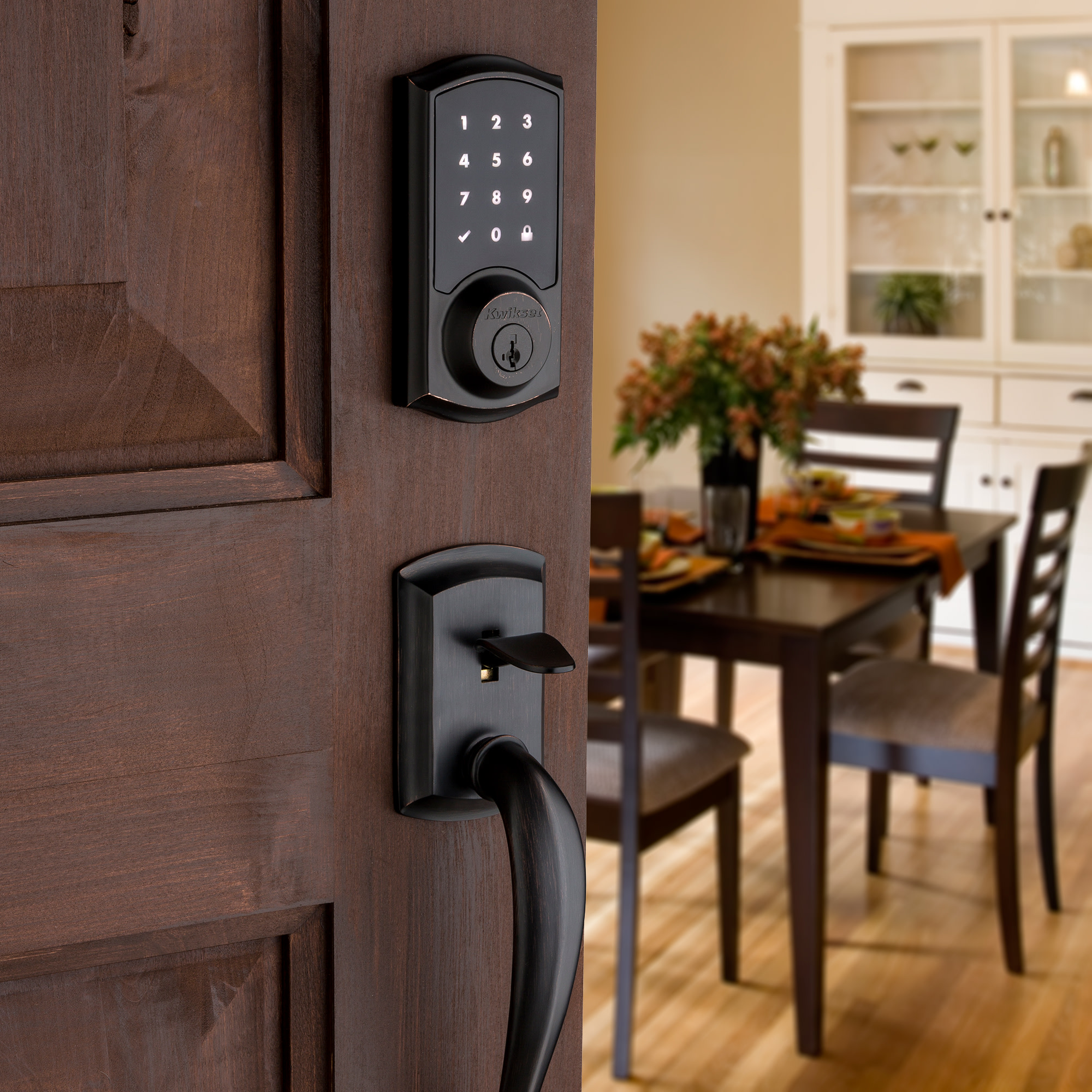Kwikset 915 Smartcode Touchscreen Electronic Deadbolt Nickel eBay