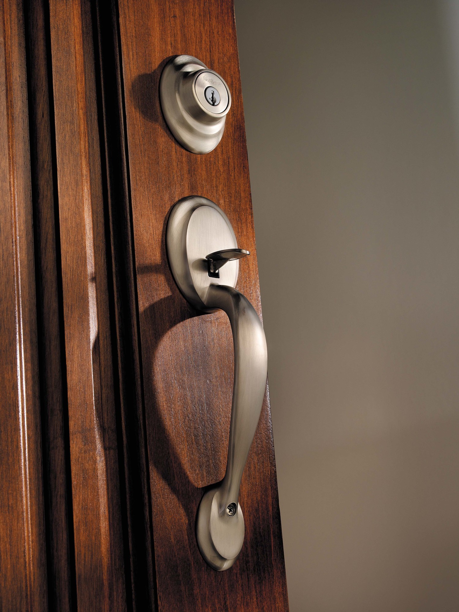 Kwikset 687DALIPS Dakota Single Cylinder Handleset Nickel