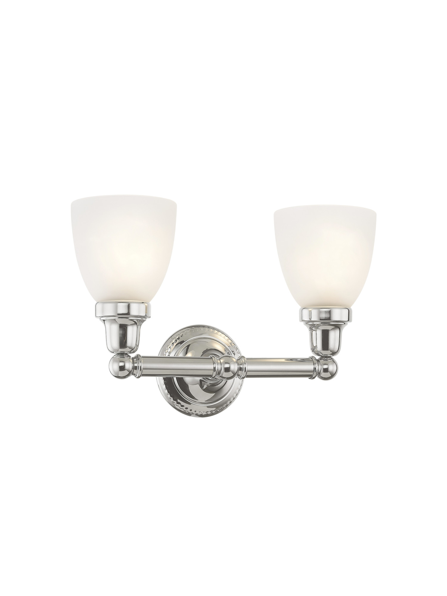 Livex Lighting 1022 Classic 2 Light Bathroom Vanity Light Chrome eBay