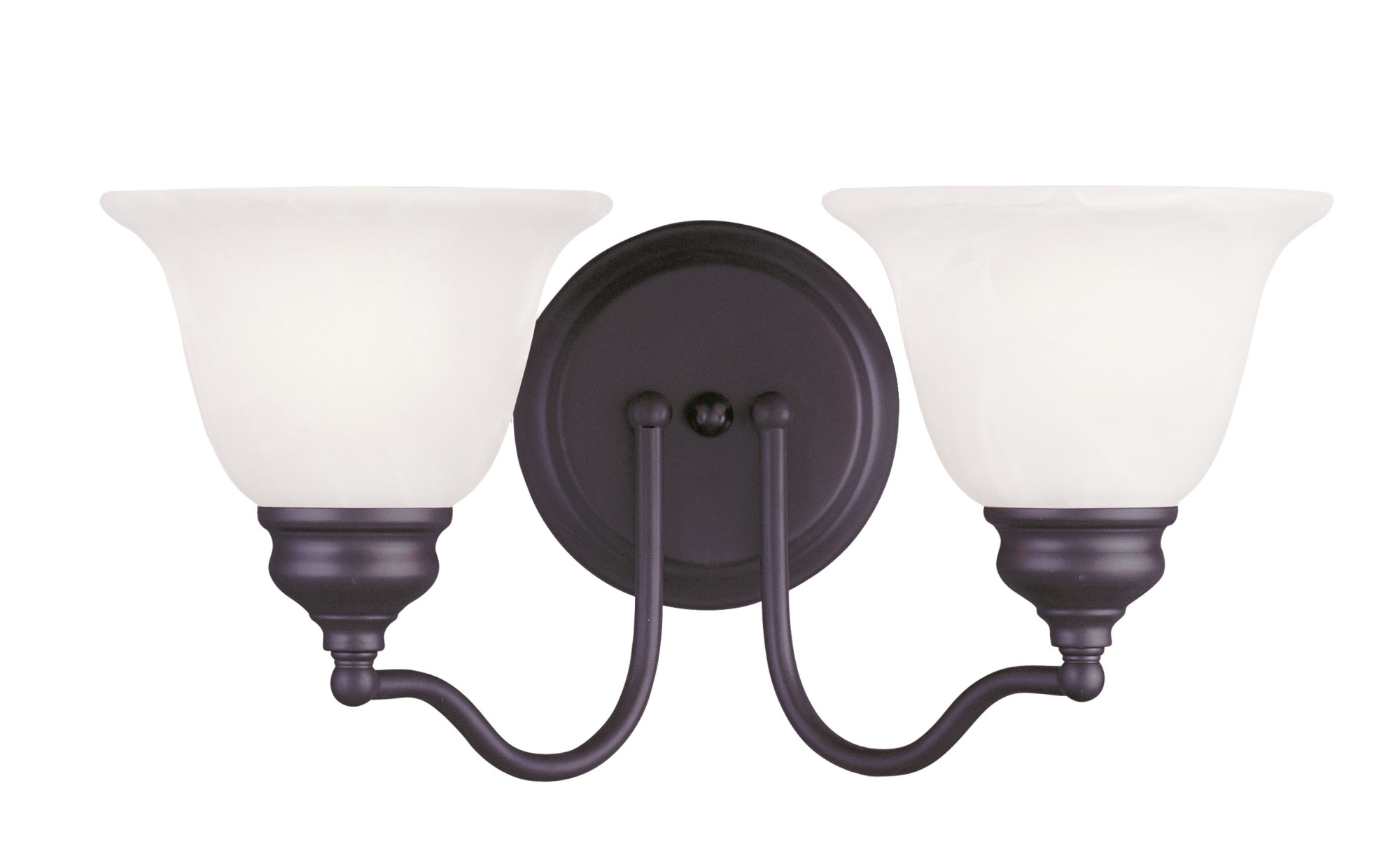 Livex Lighting 1352 Bronze Essex Bathroom Vanity Bar With 2Lights eBay