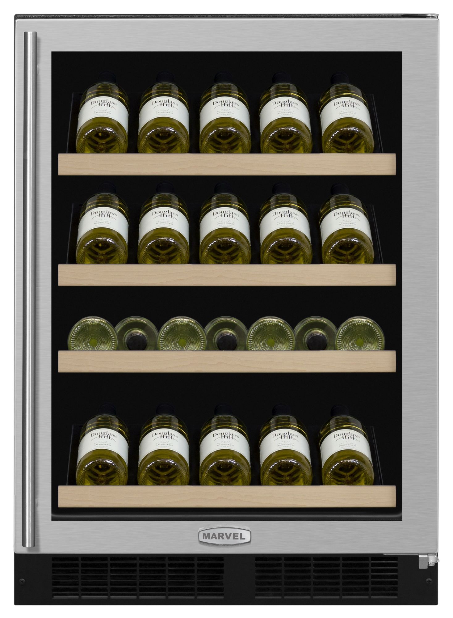 Marvel ML24WSL 24"W 45Bottle BuiltIn Single Zone Wine Cooler
