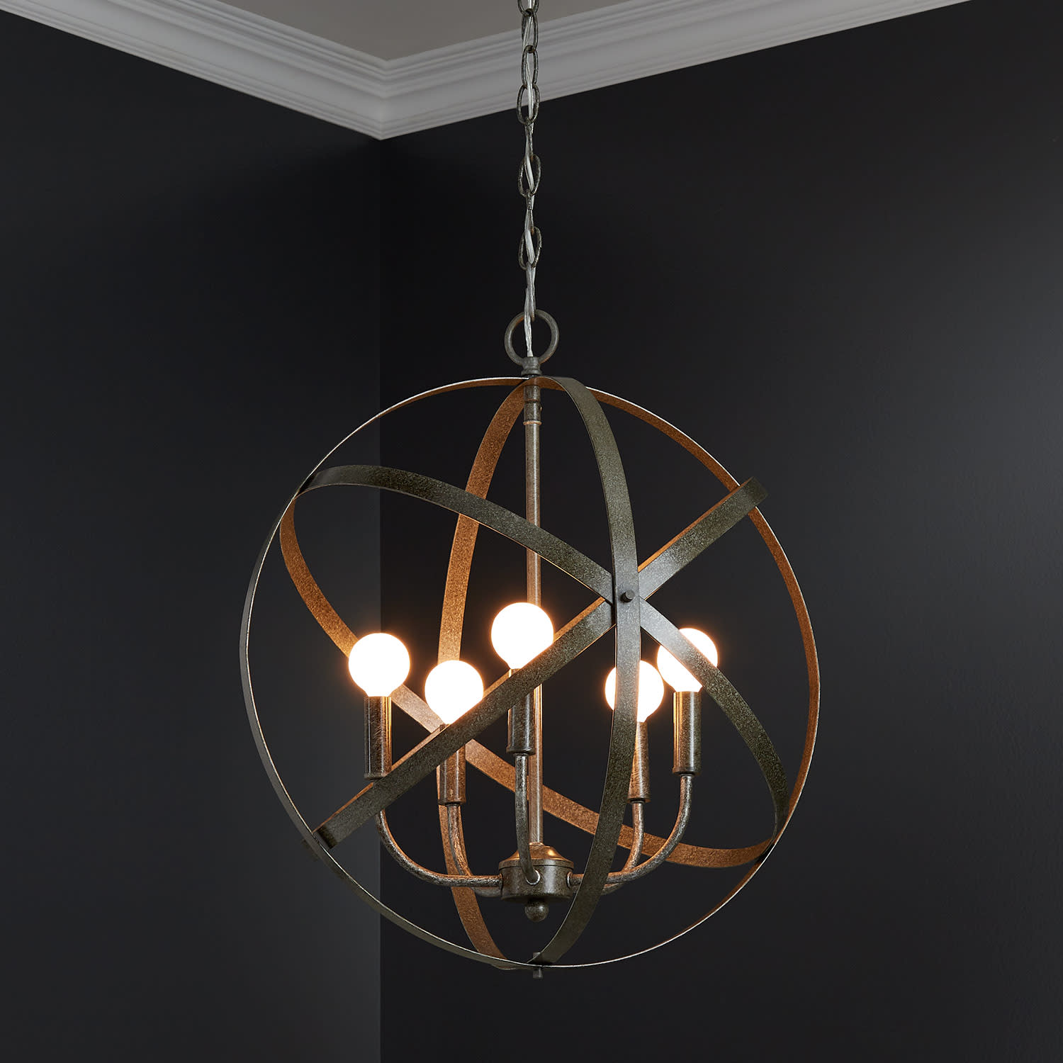 Millennium Lighting 3239 Bronze 5-Light 20"W Chandelier | eBay