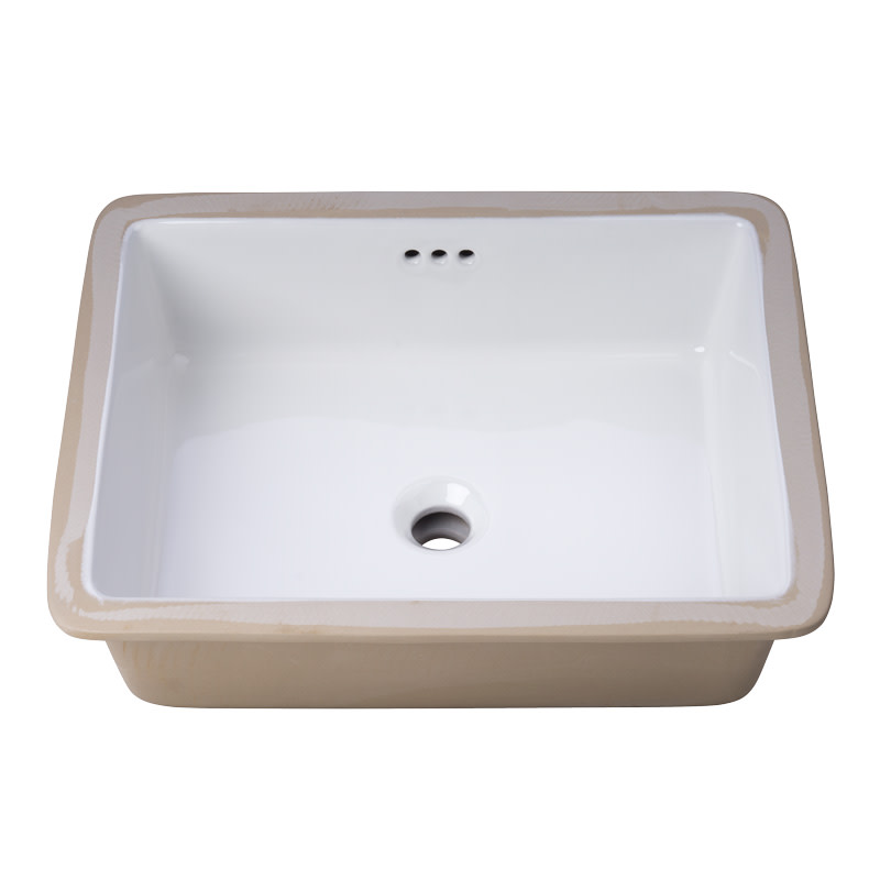 Miseno MNO1713RU 197/8" Rectangular Undermount Bathroom Sink White