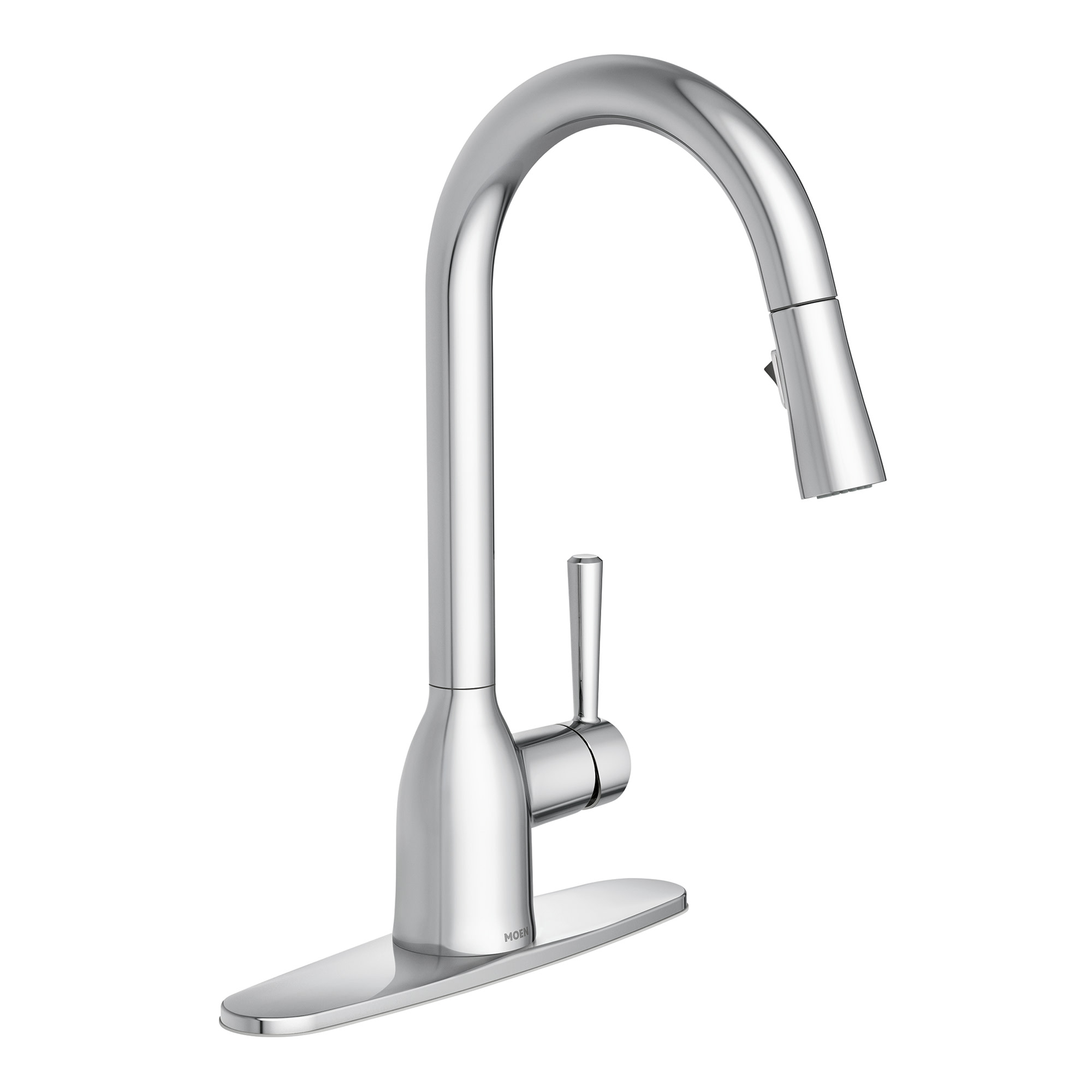 Moen 87233 Adler 1.5 GPM 1 Hole Pull Down Kitchen Faucet Chrome eBay