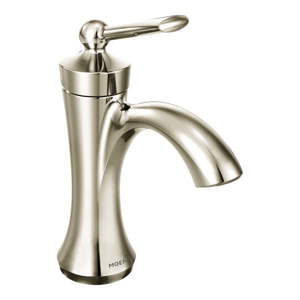 Moen 4500 Wynford 1 Hole Bathroom Faucet - Nickel | eBay