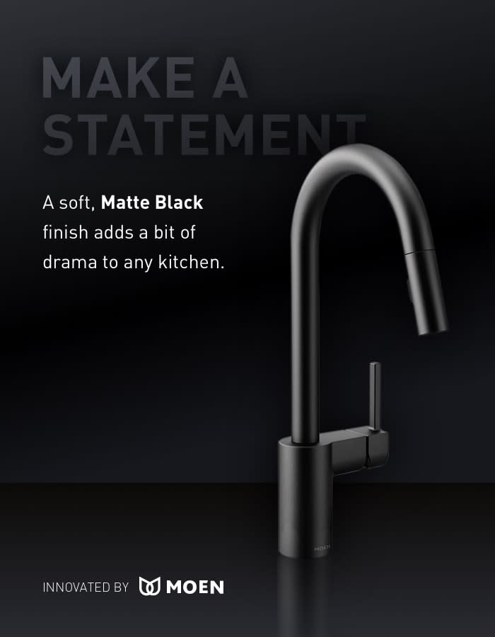 Details About Moen 7565 Align Pull Down Spray Kitchen Faucet Chrome