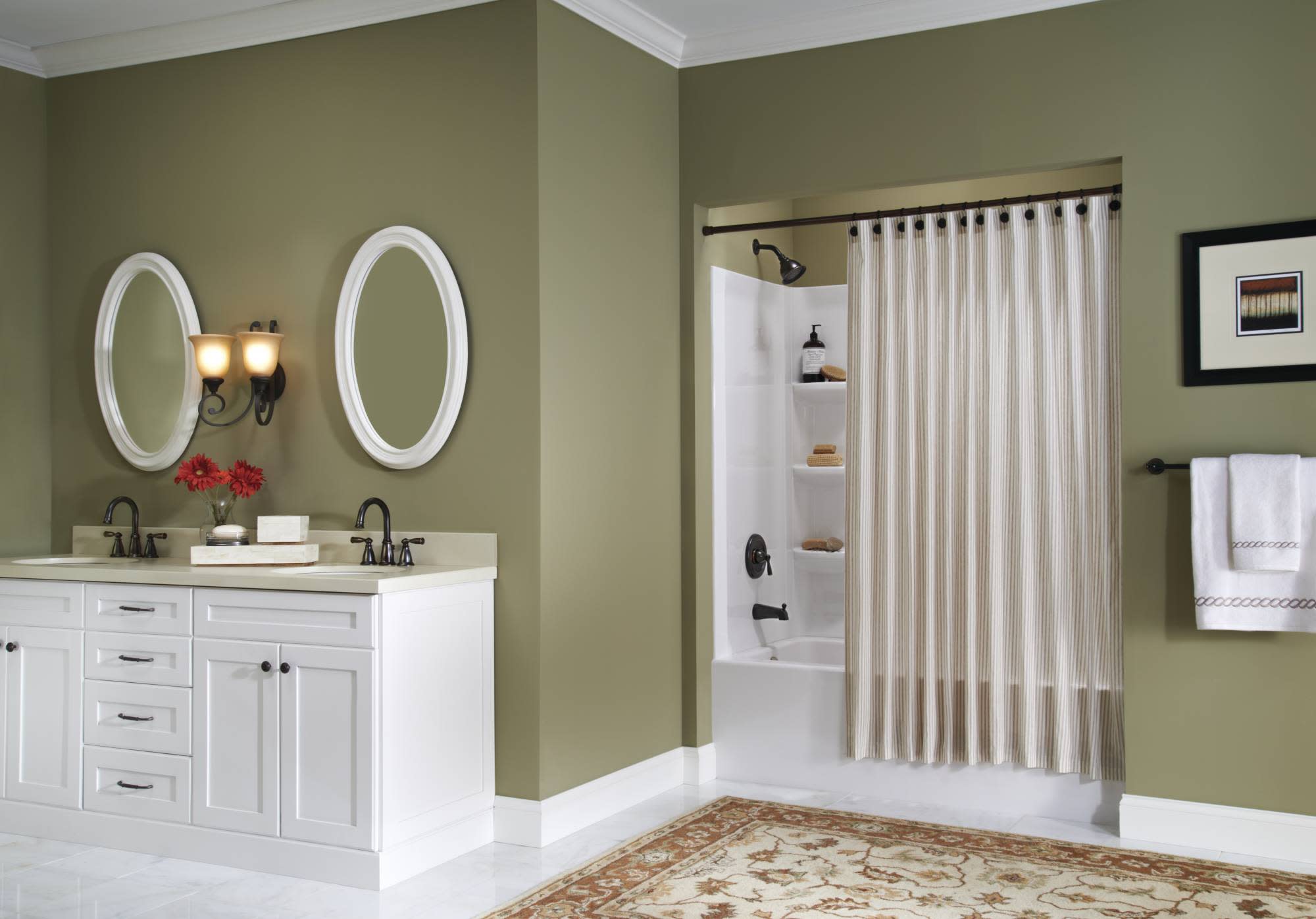 Moen 82910 Single Handle Posi-Temp Tub and Shower Valve Trim - Nickel