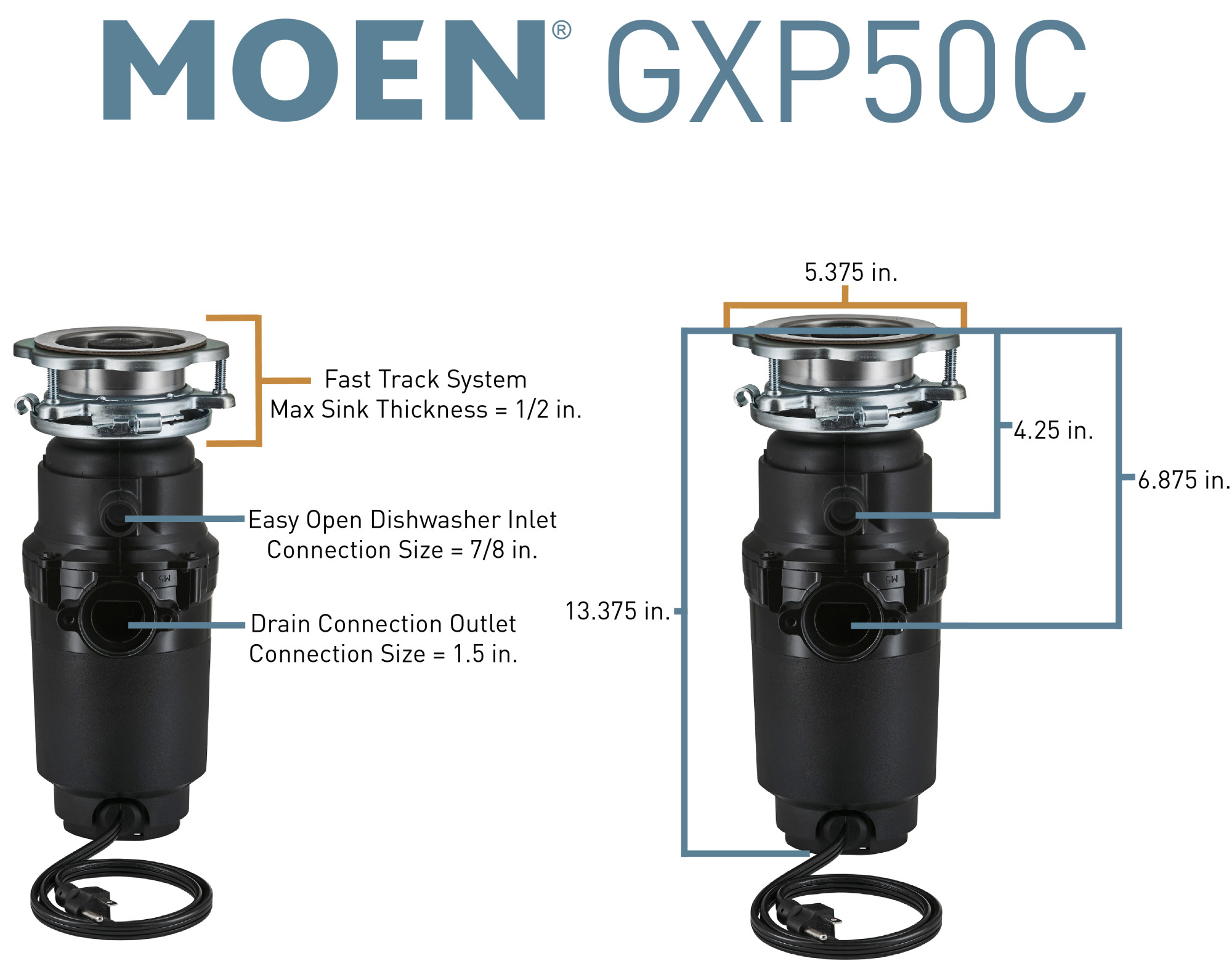 Moen Ex50c Garbage Disposal Manual