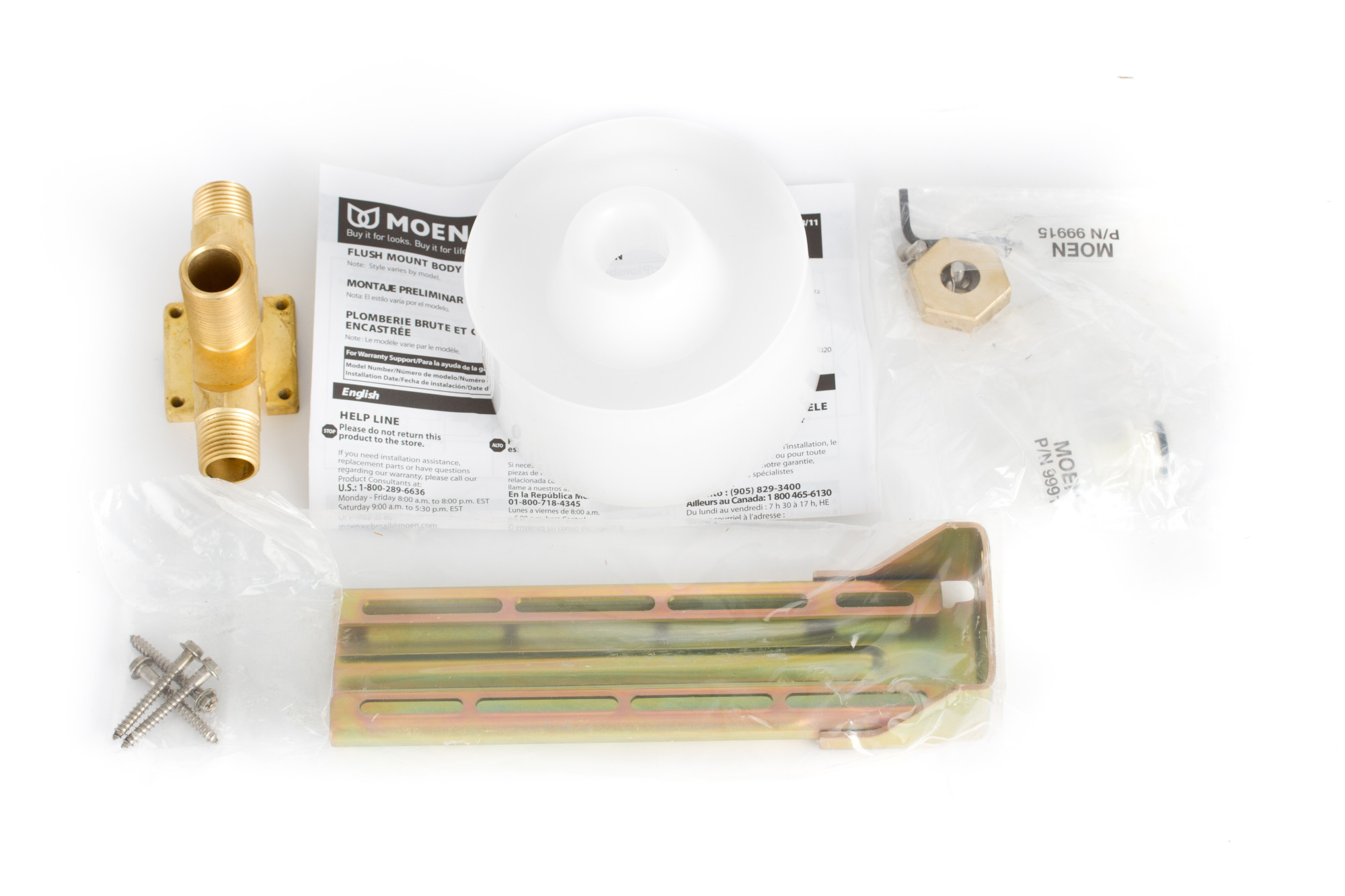 Moen S1300 1/2" Ips (Npt) / Sweat (CopperToCopper) Body Spray Rough