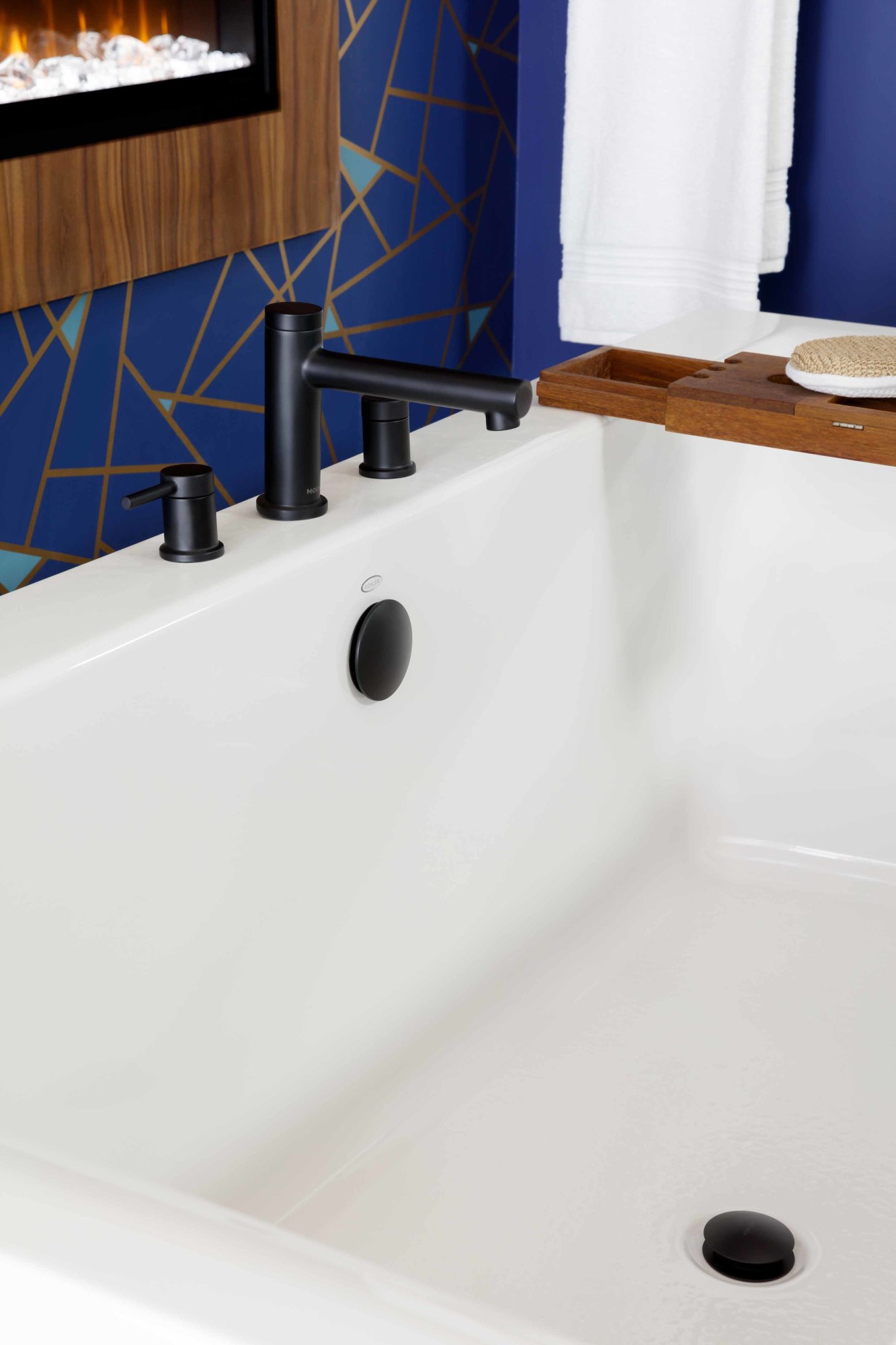 Moen T393 Deck Mounted Roman Tub Filler Trim Chrome eBay