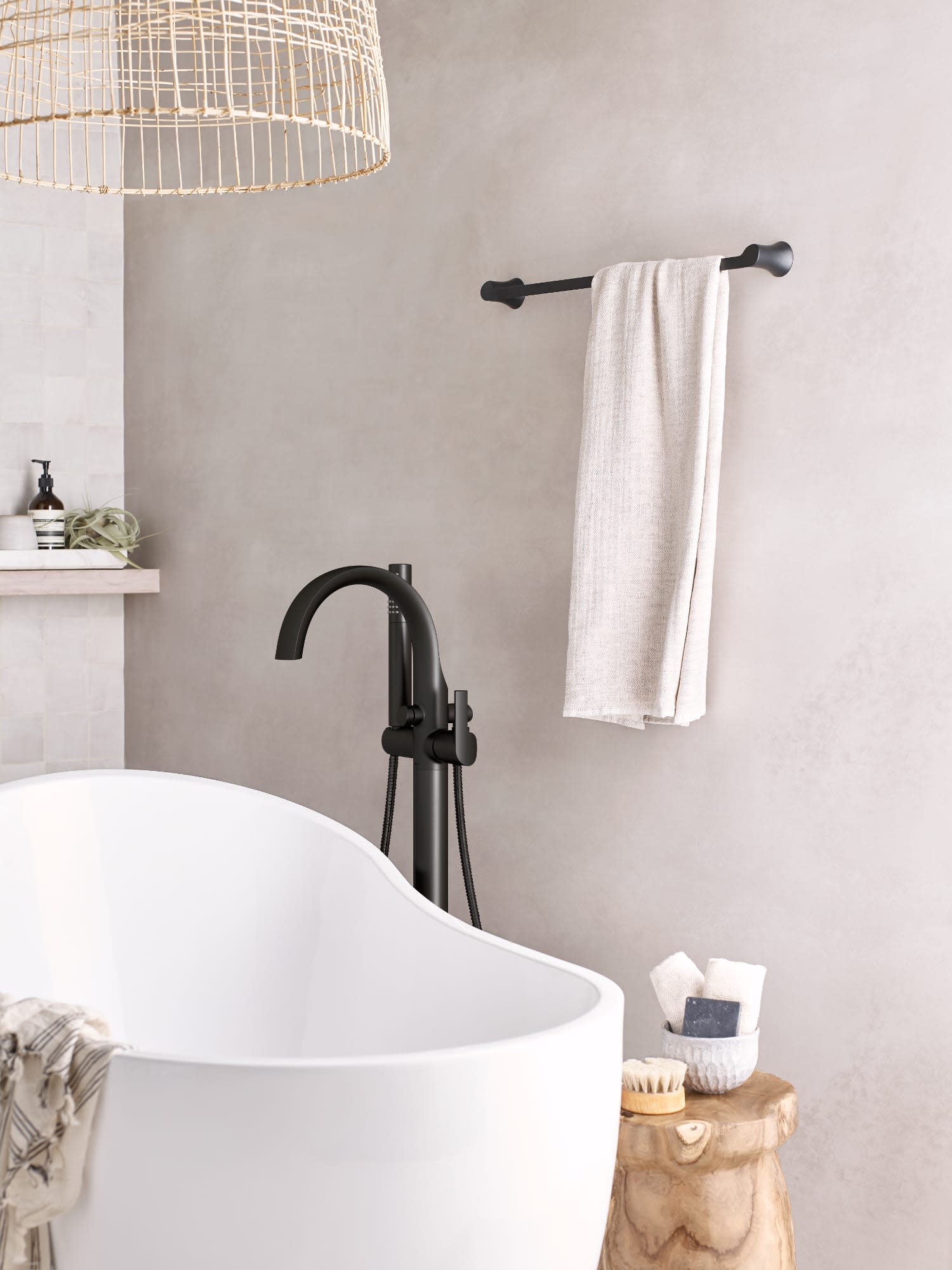 Moen YB0224 Chrome Doux 24