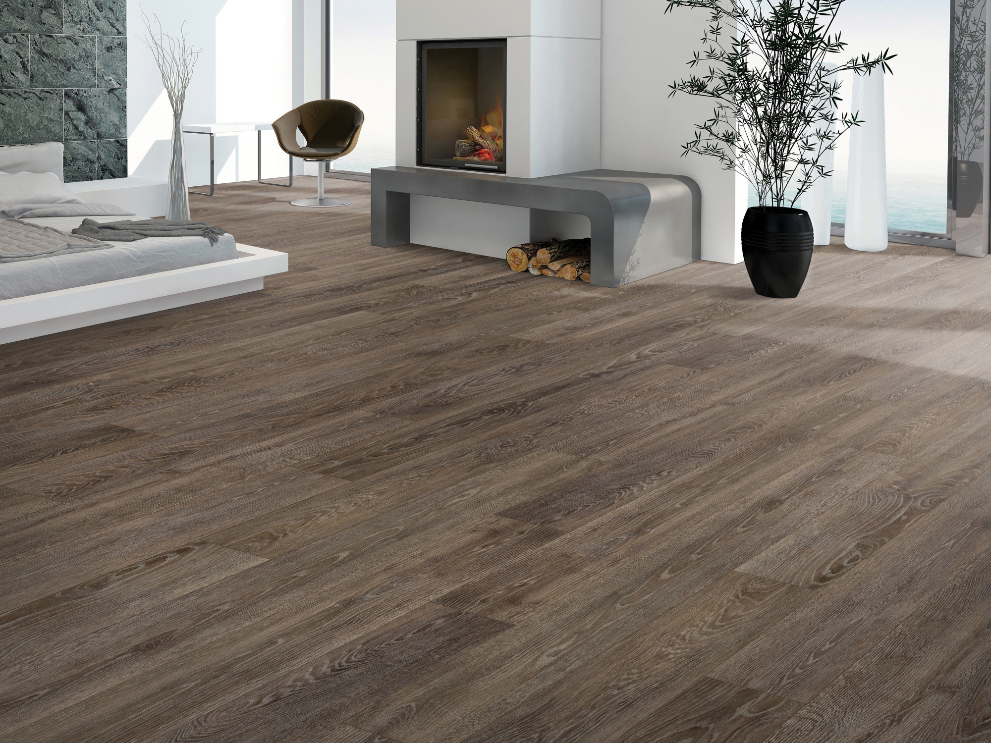 Mohawk Industries BCV60 Marlview 7"W Distressed Luxury Vinyl Natural