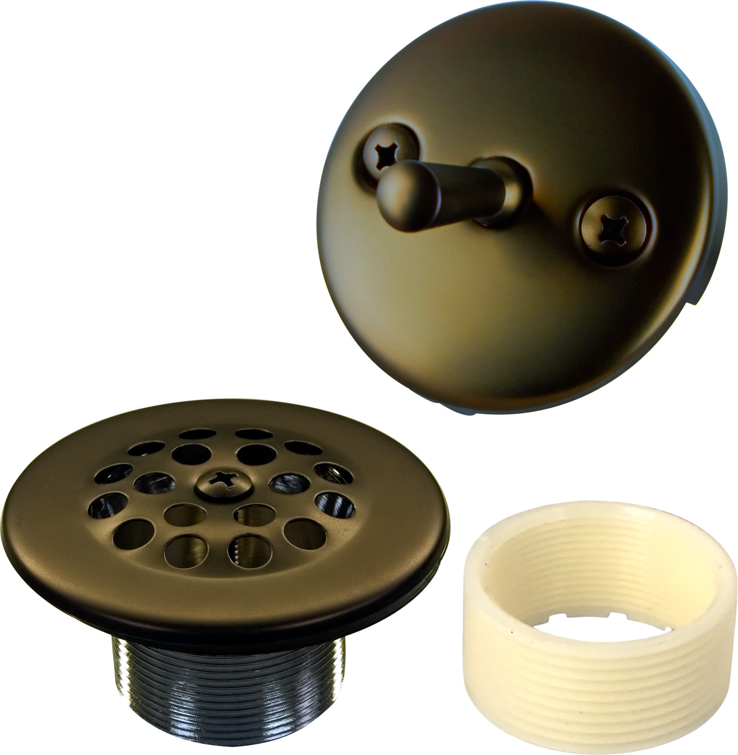 Monogram Brass MBTW100 Bronze Decorative Trip Lever Bathtub Drain Kit