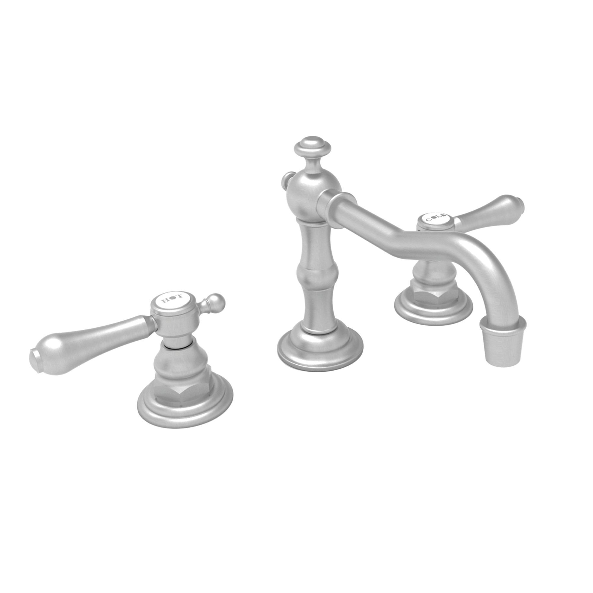 Newport Brass 1030 Double Handle Widespread Bathroom Faucet Nickel